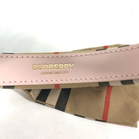 BURBERRY Check ribbon hair accessories hair band headband Unused main image 7